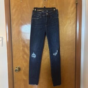 Girls Old Navy High Rise Rockstar Jeans